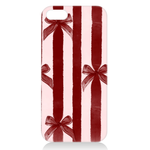 Bows and Ribbons - unique phone case by Yaz Raja