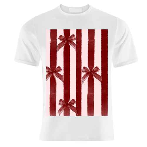 Bows and Ribbons - unique t shirt by Yaz Raja