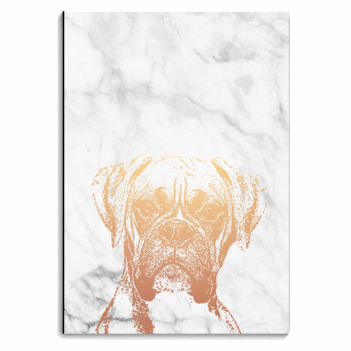 BOXER DOG - personalised A4, A5, A6 notebook by Wallace Elizabeth