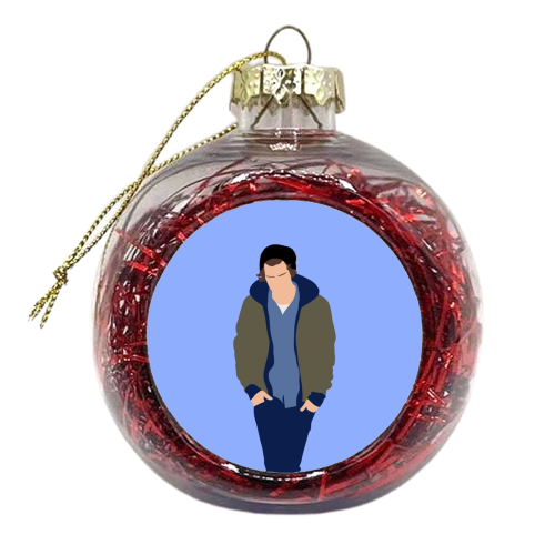Boy band styles casual 2012 - xmas bauble by The Girl Next Draw