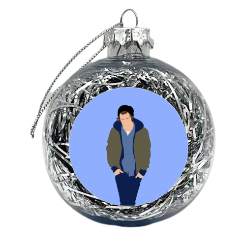 Boy band styles casual 2012 - xmas bauble by The Girl Next Draw