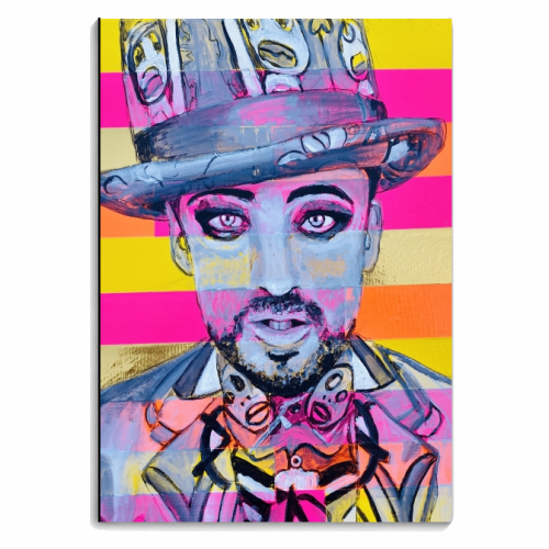 Boy George - personalised A4, A5, A6 notebook by Kirstie Taylor