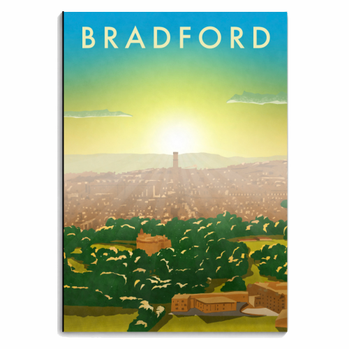 Bradford - personalised A4, A5, A6 notebook by Richard O'Neill