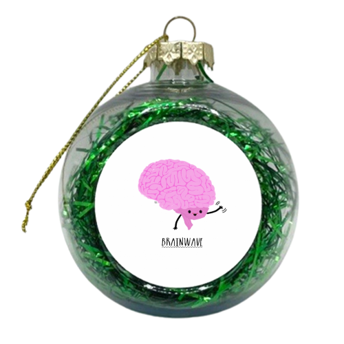 Brainwave - xmas bauble by Leeann Walker