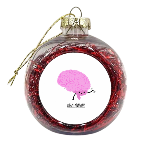 Brainwave - xmas bauble by Leeann Walker