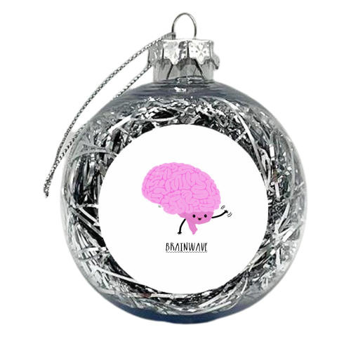 Brainwave - xmas bauble by Leeann Walker