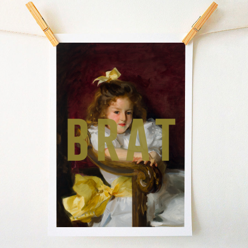 BRAT - A1 - A4 art print by The 13 Prints