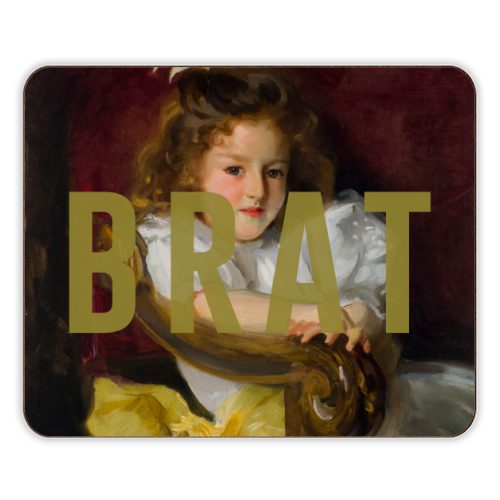 BRAT - designer placemat by The 13 Prints