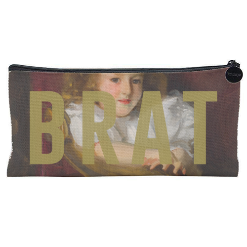 BRAT - flat pencil case by The 13 Prints