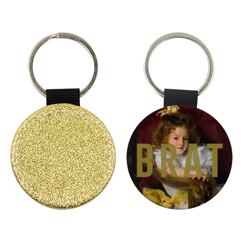 BRAT - keyring by The 13 Prints