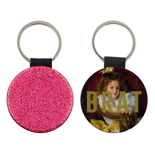 BRAT - keyring by The 13 Prints