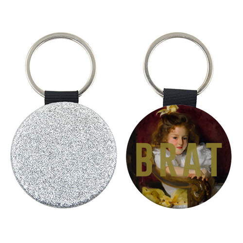 BRAT - keyring by The 13 Prints