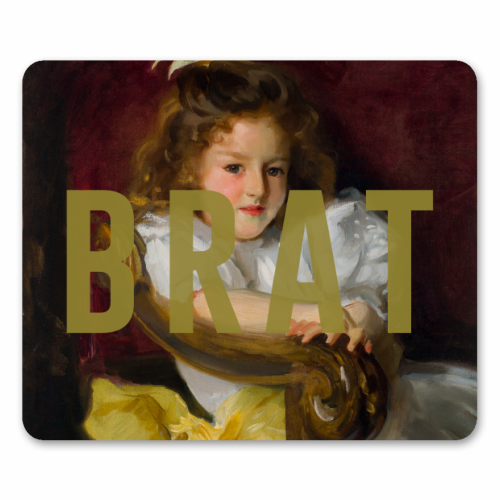 BRAT - mouse mat by The 13 Prints
