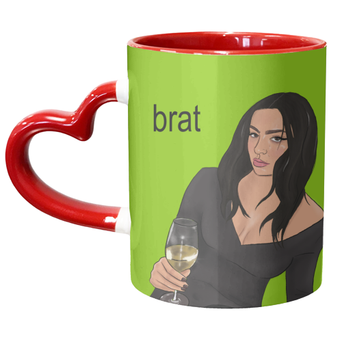 brat summer - unique mug by The Queer Store