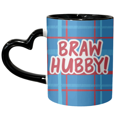 Braw Hubby! - unique mug by The Boy and the Bear