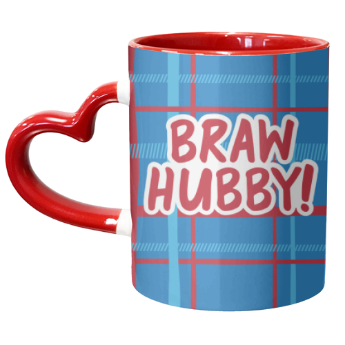 Braw Hubby! - unique mug by The Boy and the Bear