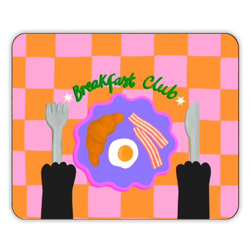 Breakfast Club - designer placemat by The Paper Tail