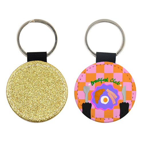 Breakfast Club - keyring by The Paper Tail