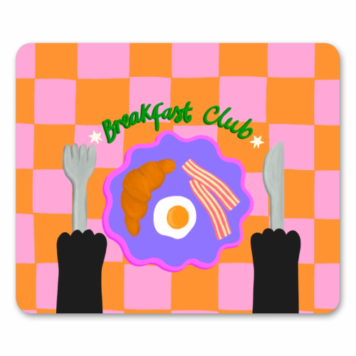 Breakfast Club - mouse mat by The Paper Tail