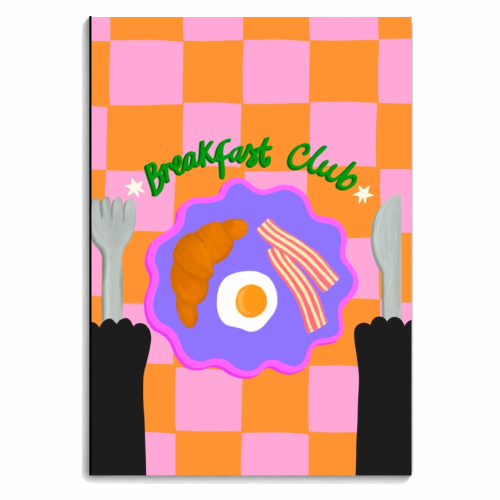 Breakfast Club - personalised A4, A5, A6 notebook by The Paper Tail