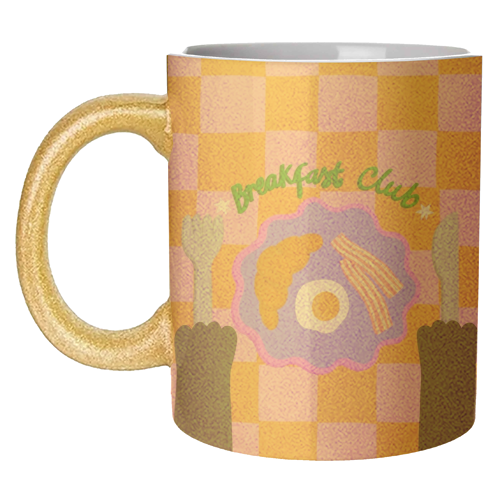 Breakfast Club - unique mug by The Paper Tail