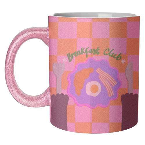 Breakfast Club - unique mug by The Paper Tail