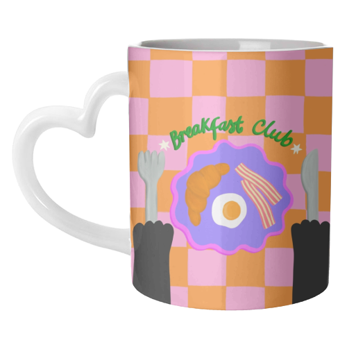 Breakfast Club - unique mug by The Paper Tail