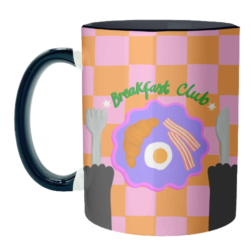 Breakfast Club - unique mug by The Paper Tail