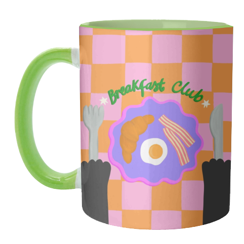 Breakfast Club - unique mug by The Paper Tail