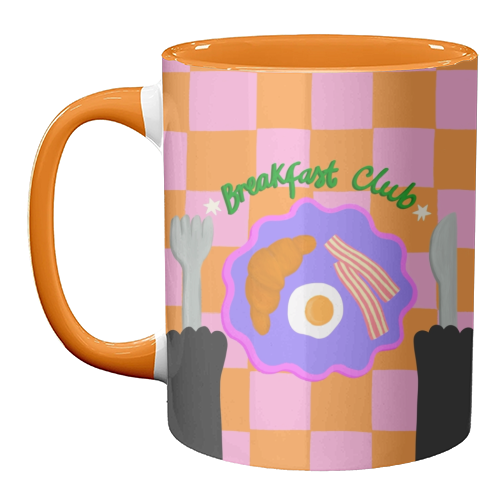 Breakfast Club - unique mug by The Paper Tail