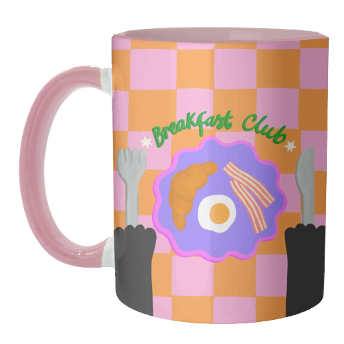 Breakfast Club - unique mug by The Paper Tail