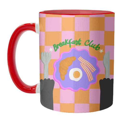 Breakfast Club - unique mug by The Paper Tail