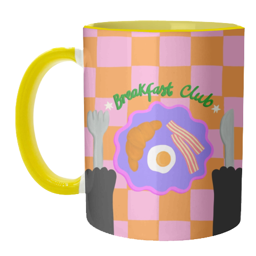 Breakfast Club - unique mug by The Paper Tail