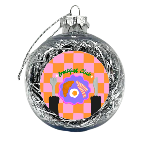 Breakfast Club - xmas bauble by The Paper Tail
