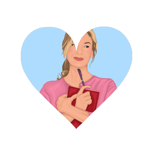 Bridget Jones Inspired Illustration - Magnet by By Rosybum
