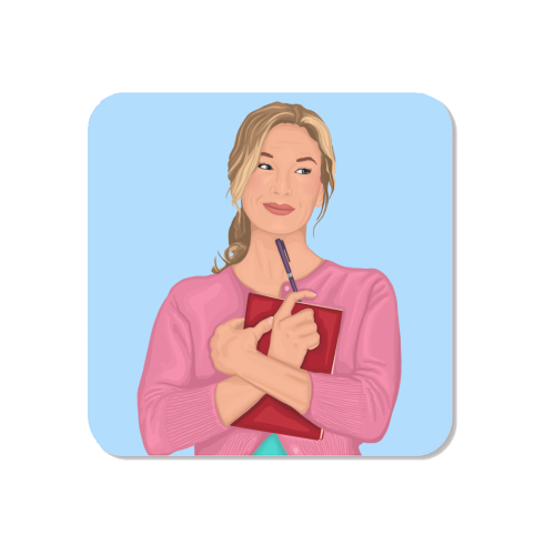 Bridget Jones Inspired Illustration - Magnet by By Rosybum