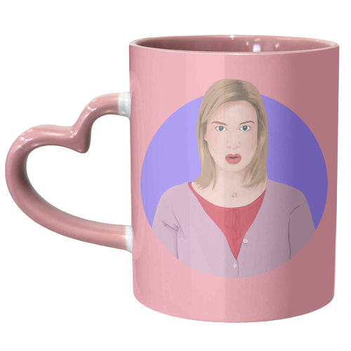Bridget Jones - unique mug by Pink and Pip