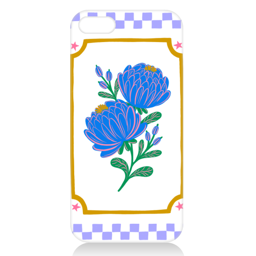 Bright Floral Illustration - unique phone case by Natalie Rodrigues