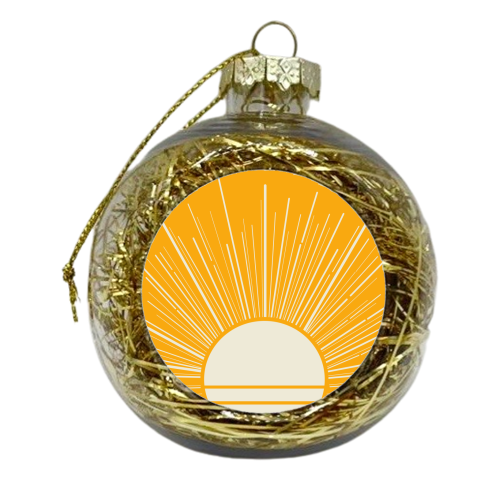 Bright Sunny Day - xmas bauble by EZbie