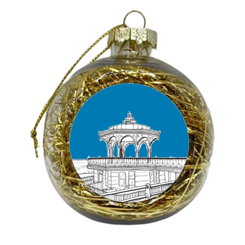 Brighton Bandstand - xmas bauble by Adam Regester
