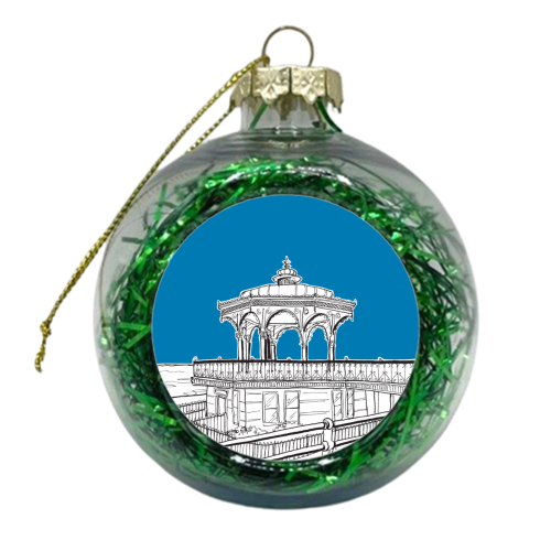 Brighton Bandstand - xmas bauble by Adam Regester