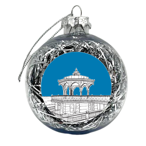 Brighton Bandstand - xmas bauble by Adam Regester