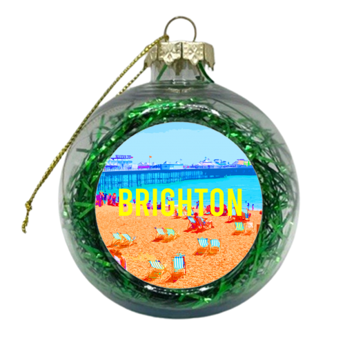 BRIGHTON BEACH - xmas bauble by AP