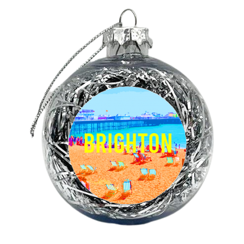 BRIGHTON BEACH - xmas bauble by AP