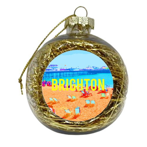 BRIGHTON BEACH - xmas bauble by AP