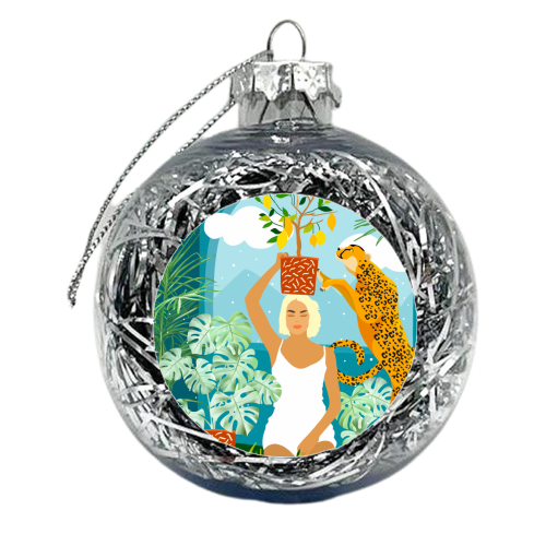 Bring the jungle home - xmas bauble by Uma Prabhakar Gokhale