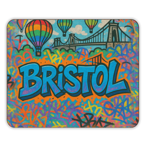 Bristol Graffiti - designer placemat by Ms Doodle