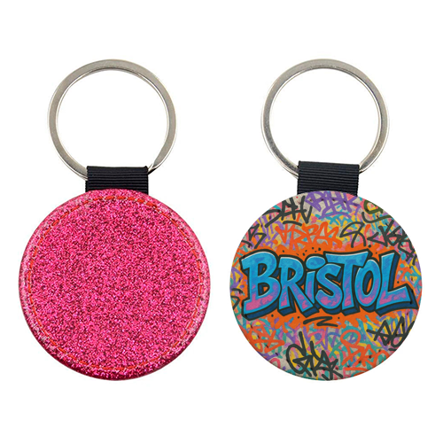 Bristol Graffiti - keyring by Ms Doodle