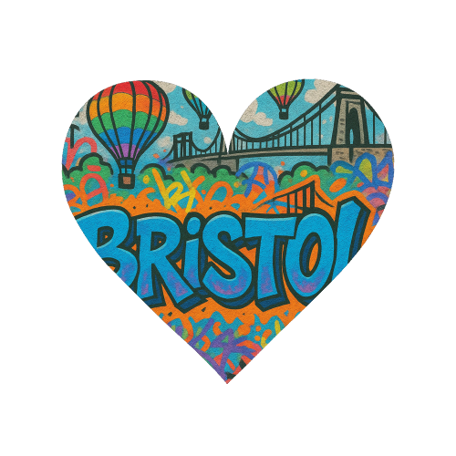 Bristol Graffiti - Magnet by Ms Doodle