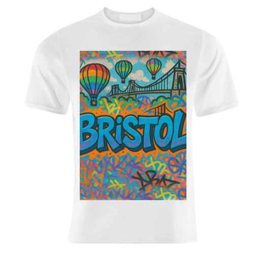 Bristol Graffiti - unique t shirt by Ms Doodle